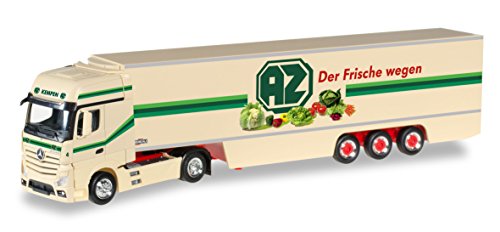 Preisvergleich Produktbild Herpa 306546 - Mercedes-Benz Actros Gigaspace Kühlkoffer-Sattelzug AZ Kempen