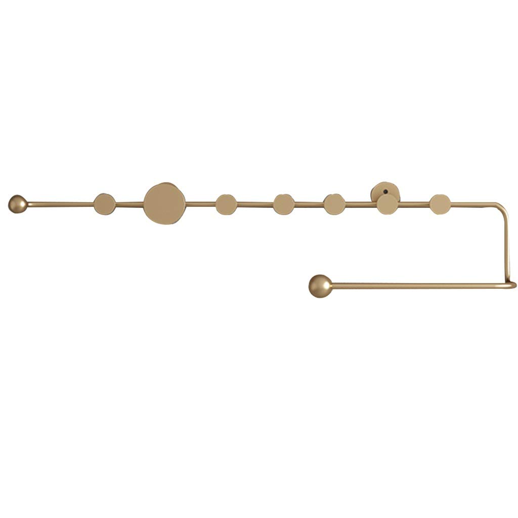 Percheros de Pared Perchero De Pared De Porche De Lujo Ligero, Colgador De Pared Creativo De Estilo Europeo, Gancho para Abrigo De Sombrero Moderno, Decoración De Pared De Estilo Simple