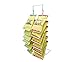 STORE SUPPLY HUNTER Two Round Strip 26 Clips White Display Counter Rack, Snacks Bag Holder Display Rack, Potato Chips Hanging Countertop Rack