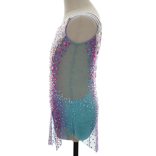 Robe de danse de performance et justaucorps GR pour gala et gymnase - 3