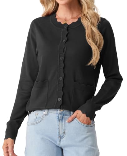 GRECERELLE Womens Knit Fall Cardigan Sweaters - image 2