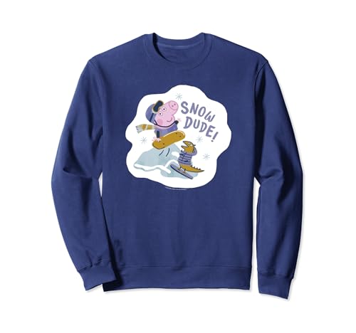 Sweatshirt Peppa Pig Snow Dude thermique et résistant pour l'hiver