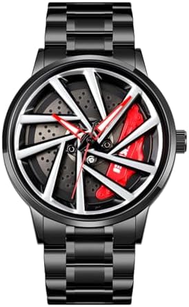 SKMEI Men's Watch New Wheels Rolling Creative Fashion Che Youhui League Fans Butterfly Double Snap Gift Wristwatch - 1990