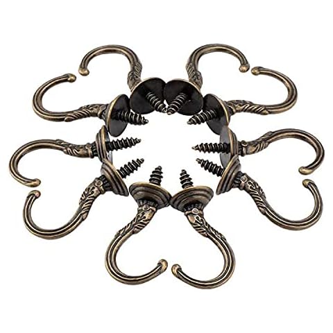 RoserRose Ganchos de Rosca para techo Vendimia Cover