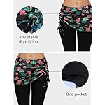 ECUPPER Womens Swim Shorts Capris Swimming Leggings Boardshorts Stretch High Waist Swimsuit Pants for Beach Surf - Image 5