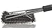 Enso Grill Master Grill Brush Heavy Duty 18" Premium Stainless Steel Strong Bristle Wire Brush 3 in 1 Durable BBQ Accessories Great Gift Ideas for Men Best Grill Cleaner