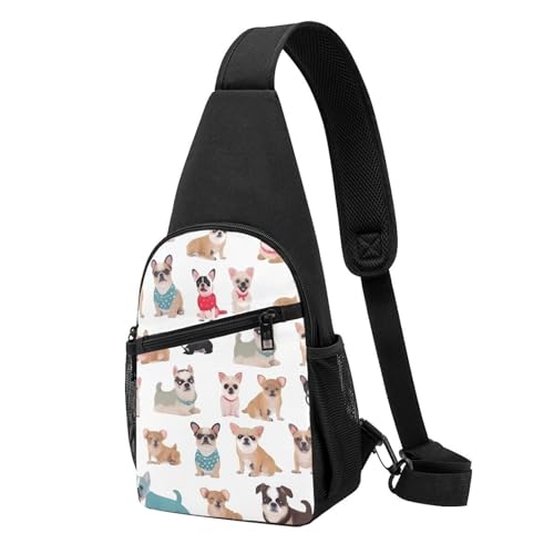 Sac à dos à bandoulière homme et femme pour transport de chien actif
