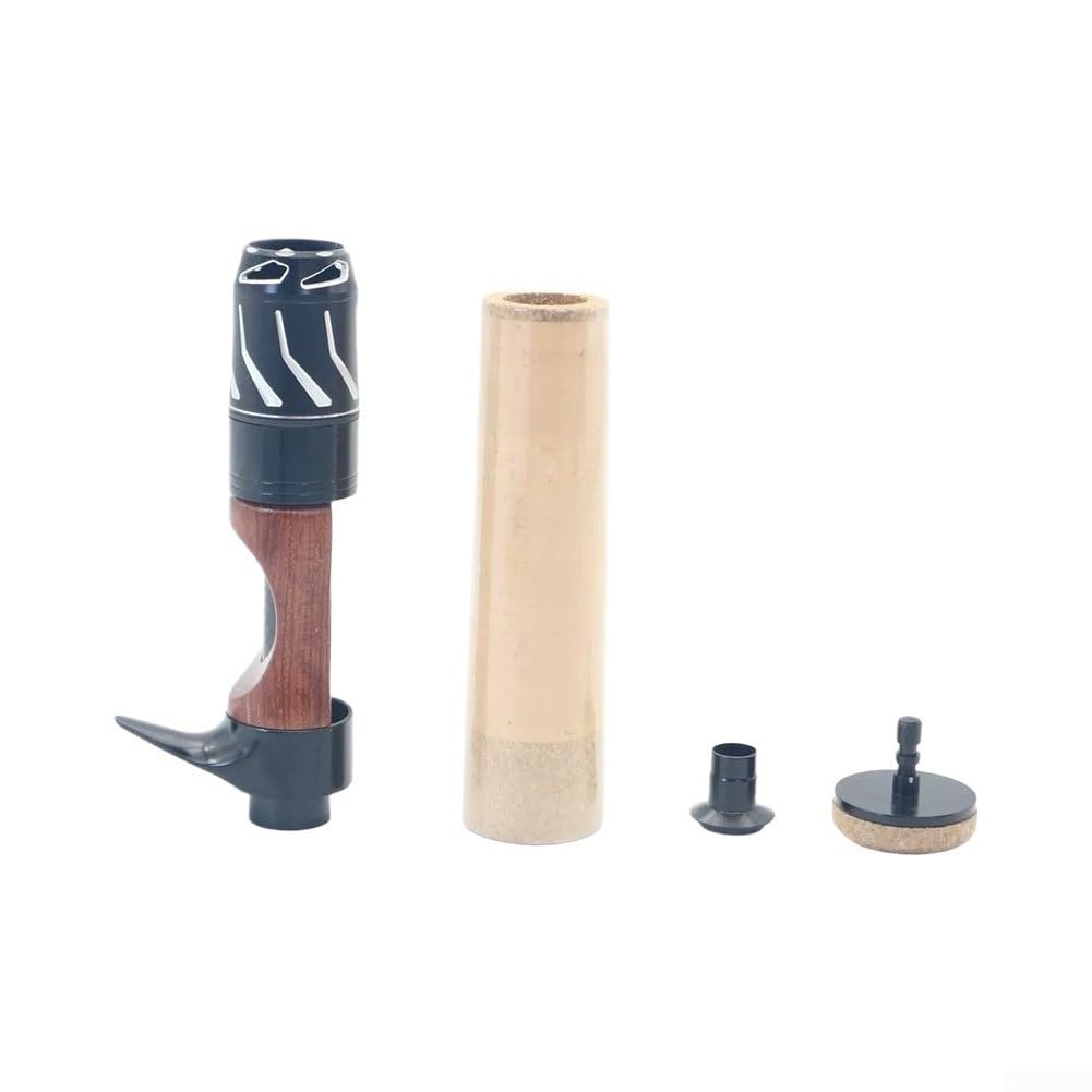 Kit porta mulinello in alluminio con anima in legno cavo, diametro interno