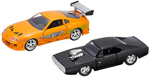 Jada Toys Fast & Furious Dom's Dodge Charger R/T & Brian's Toyota Supra 1:32 Die-Cast Vehicle (26063)
