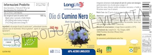 LongLife Olio Di Cumino Nero