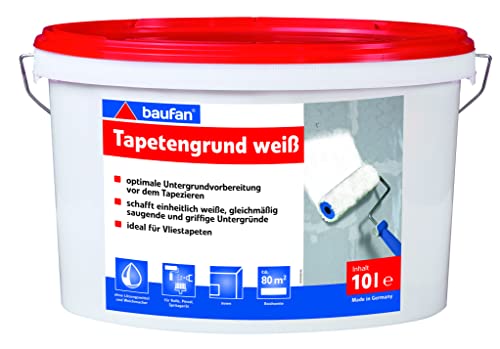 Baufan Tapetengrund weiss 10 Liter