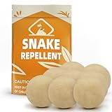 Kopplvn Snake Repellent for Yard Powerful, Snakes Away Repellent for Outdoors, Snakes Repellents Indoor, Snake Deterrent for Yard Pet Safe, Repellant for Snakes, Garden Snake Out Repellant Balls-8P