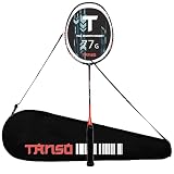 TANSO Arashi 2.0 Full Graphite Ultra Light Strung Badminton Racket — view 1
