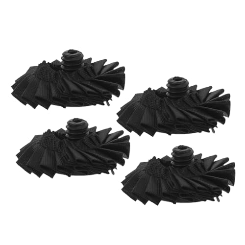 COLLBATH 4 Sätze Ersatzschirmspitzenabdeckungen Kunststoff Schirmendkappen Gemischte Stile Passend Für Griffschirme