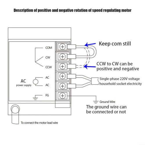 Motor de engranaje AC 110V IP54 de 40W para equipos de embalaje industrial 8
