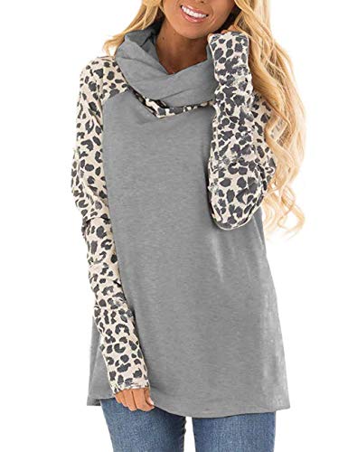 Blivener-Womens-Casual-Sweatshirts-Long-Sleeve-Leopard-Print-Tops-Cowl-Neck-Raglan-Shirts