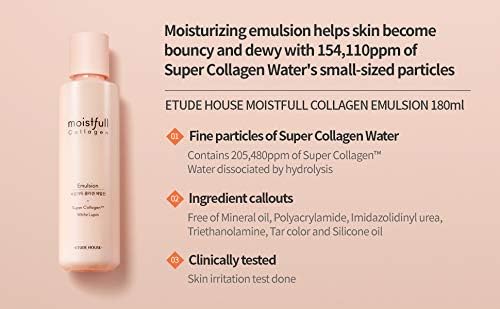 ETUDE HOUSE Moistfull Collagen Emulsion 180ml