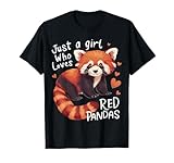 Just a Girl Who Loves Red Pandas T-Shirt
