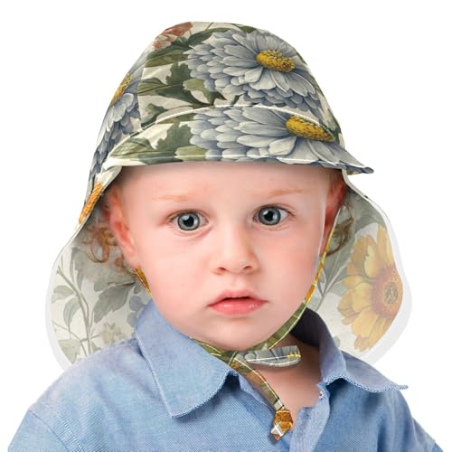 Infant Toddler & Kids Sunhat Boy Summer Hat Toddler Girl Sun Protection Large Brim Travel Essentials Multi2