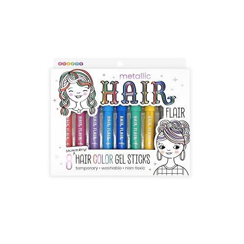 Snifty Hair Metallic Shimmery Flair Color Gel Sticks
