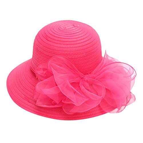 Women's Sun Visor Hats Foldable Summer Floppy Derbys Hats Wide