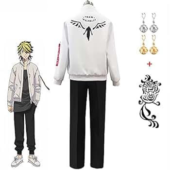 梨*様 東京リベンジャーズ コスプレ 天竺・芭流覇羅（イヤリング付き）