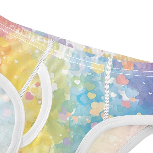 KLL Watercolor Toddler Boy Pure Cotton Underwear Breathable Children Panties4