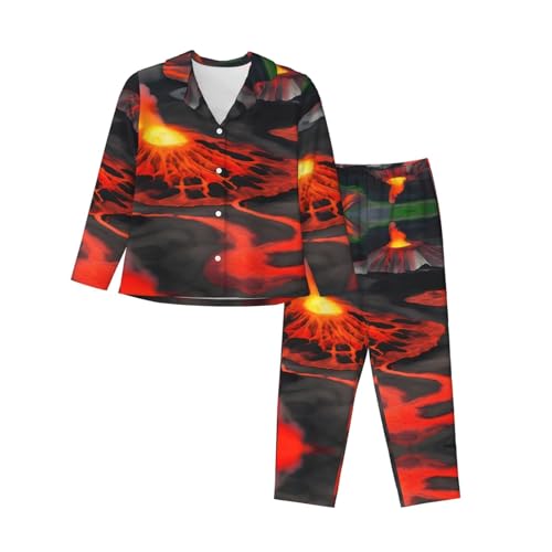 Pyjama confortable Kilauea ensemble 2 pièces thermique manches longues