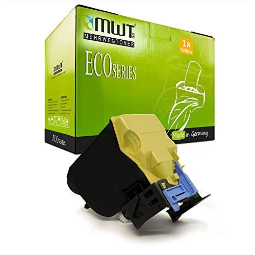 Toner Konica TNP-22 Y jaune pour corriger les impressions ternes sur Minolta C35