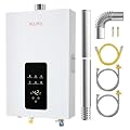Tankless Water Heater Propane,4.21GPM 16L Indoor,Constant propane water heater,Instant Hot Propane Gas water heater with Fahrenheit Digital Display,Multi-Protection