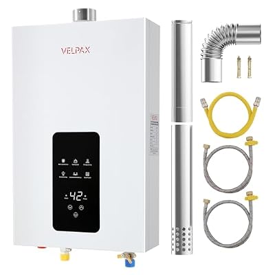 Tankless Water Heater Propane,4.21GPM 16L Indoor,Constant propane water heater,Instant Hot Propane Gas water heater with Fahrenheit Digital Display,Multi-Protection
