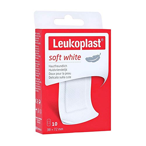 Leukoplast Soft White - Cerotto Delicato - 38 x 72 mm - 10cerotti