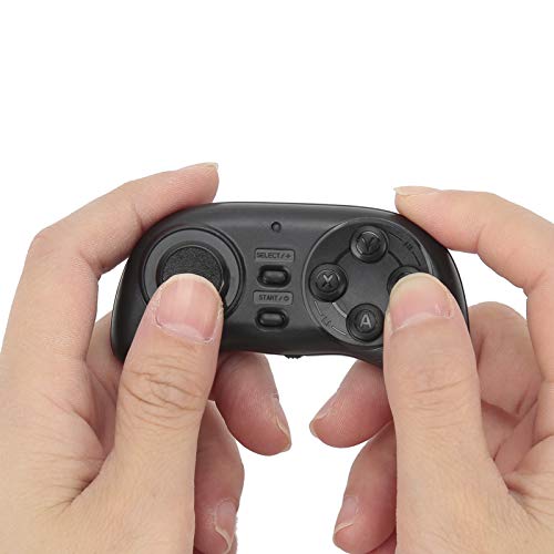 BTER Mini Controlador de Juegos inalámbrico, Mini Gamepad Bluetooth portátil, Control de Distancia de 32.8 pies Gamepad para Juegos Batería Recargable integrada para para iOS, para Android