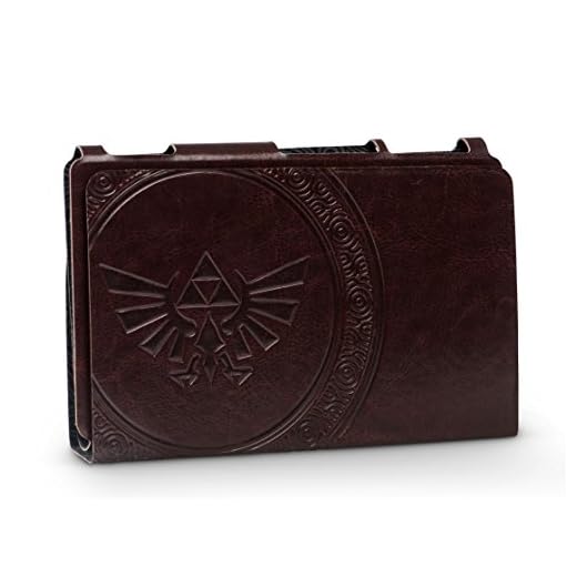 PowerA Hybrid Cover - Zelda Hylian Crest Leatherette - Nintendo Switch