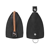 Car Key Case, 2Pcs Protective Pull Out Key Case, Creative Pull Out Cute Large Capacity Car Key Case Leather, Pull Out Key Holder Case, Key Case Cover