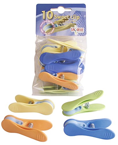 Pince à linge plastique Laguelle - Soft touch - Vendu par 10