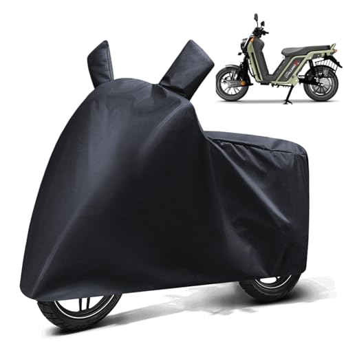 Image of FABTEC Waterproof Bike Body CoverCompatible with BNC Motors Challenger, A1 (Black)