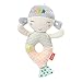 Fehn 054231 Ring-Greifling Meerjungfrau – Babyspielzeug mit Rassel für Babys und Kleinkinder ab 0+ Monaten – Größe: 17 cm