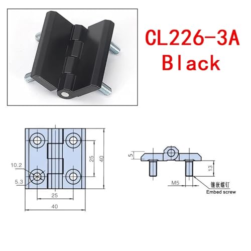 Charnière d'angle robuste CL226-3A pour la protection de vos machines - 3