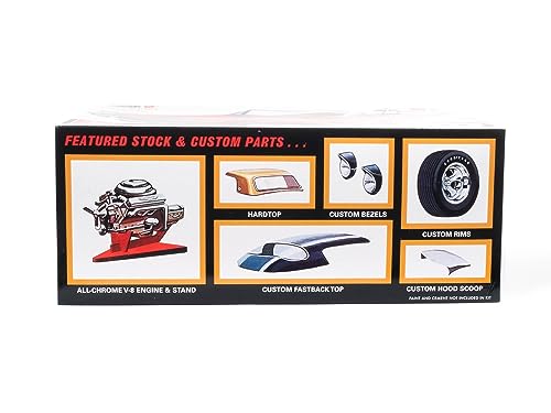 AMT 1957 Ford Thunderbird Kit Modelo Escala 1:25 miniatura 3