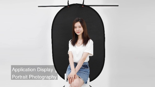 Background Support & 3 X Muslin Photo Backdrop | Luxlight® | 2.4 X 3m