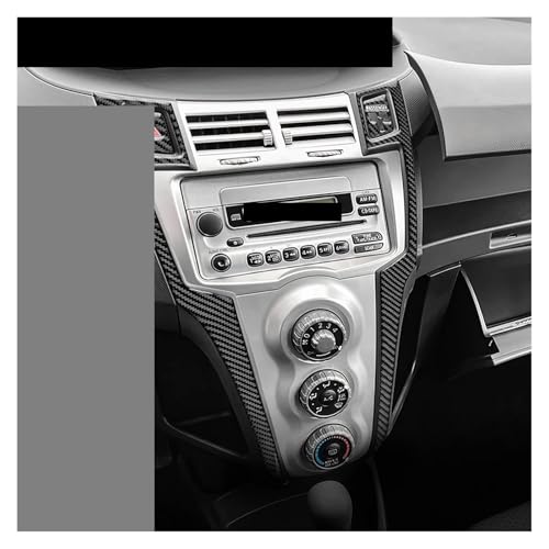 Accessoires Toyota Yaris 2006-2011 carbone rouge pour route - 5