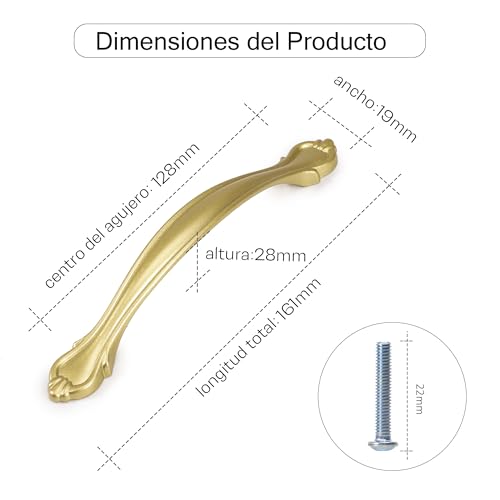 Jaladeras para muebles de madera 17 Imagen adicional