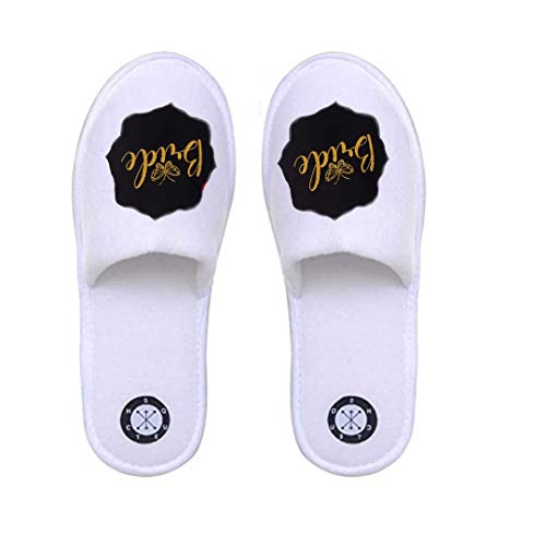 Image of BRIDE Home Slippers For Women And Props For Wedding Shoot & Gifting