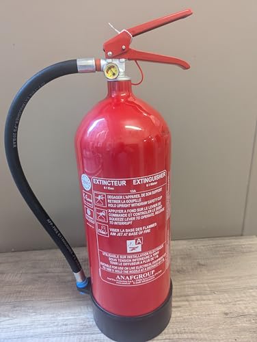 WS6-LH EXTINCTEUR Eau ANAF 6 litres Norme NF et CE