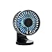 Ventilatore Da Cruscotto per Auto, Mini Ventilatore Ventilatore per Veicolo Portatile Ventilatore per Condizionatore D'Aria A 3 Velocità Del Vento Ventilatore Usb per Auto con Luce Colorata per L'Home