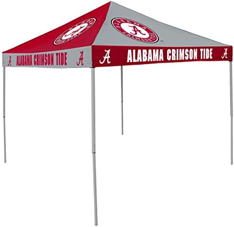 Logo unisex adult Checkerboard Canopy, Red, One Size US