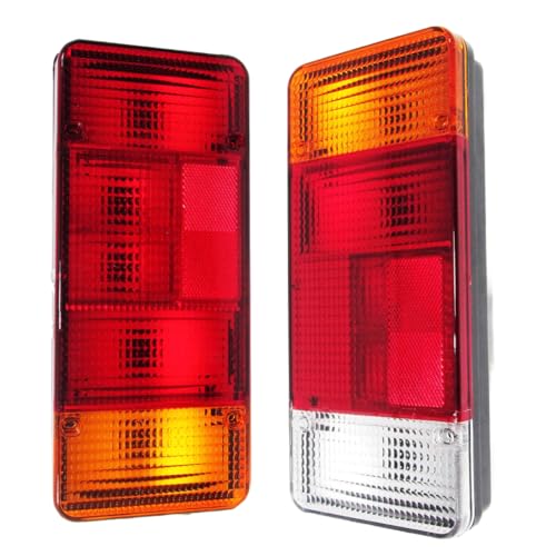 Easy Link Lot de 2 Feux Arrière 12V 24V pour Camion Remorque Châssis Compatible avec Iveco Daily Tipper Peugeot Boxer Citroen Jumper Fiat Ducato Renault...