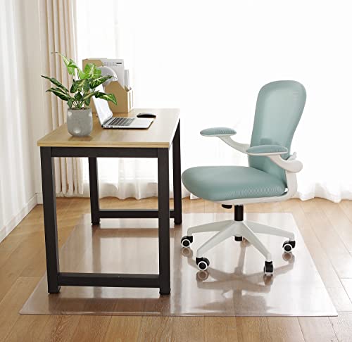 チェアマット PVC 床保護マット ゲーミングチェアマット130*160cm 透明 厚さ1.5mm 傷防止 すべり止め フローリング フロアシート 保護シート 静電気防止 お手入れ簡単 床暖房対応