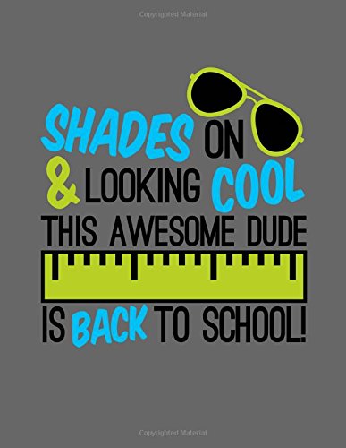 Awesome Dude Back to School Handwriting Journal